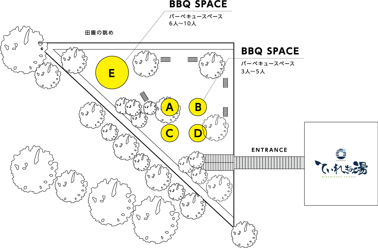 ていれぎBBQマップ
